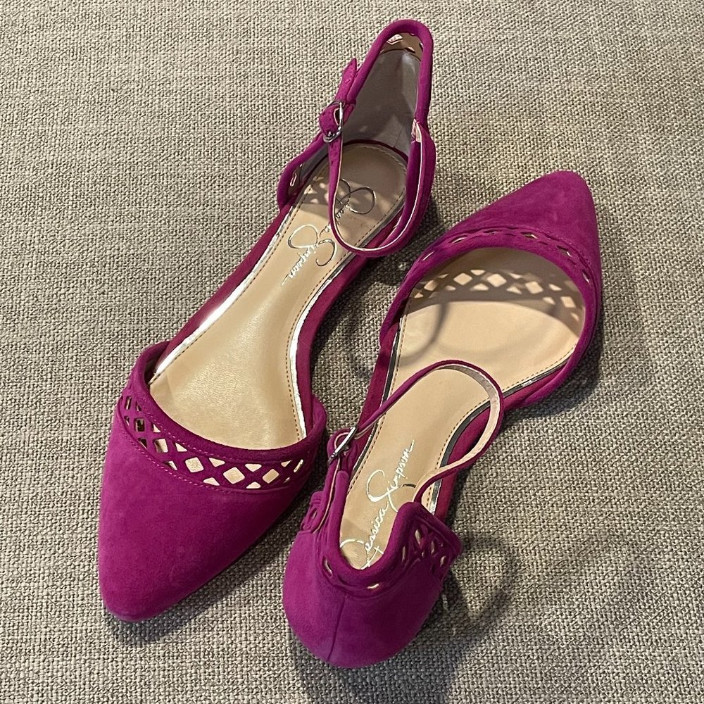 Jessica Simpson Zuka 2 Waltz Pink Flats